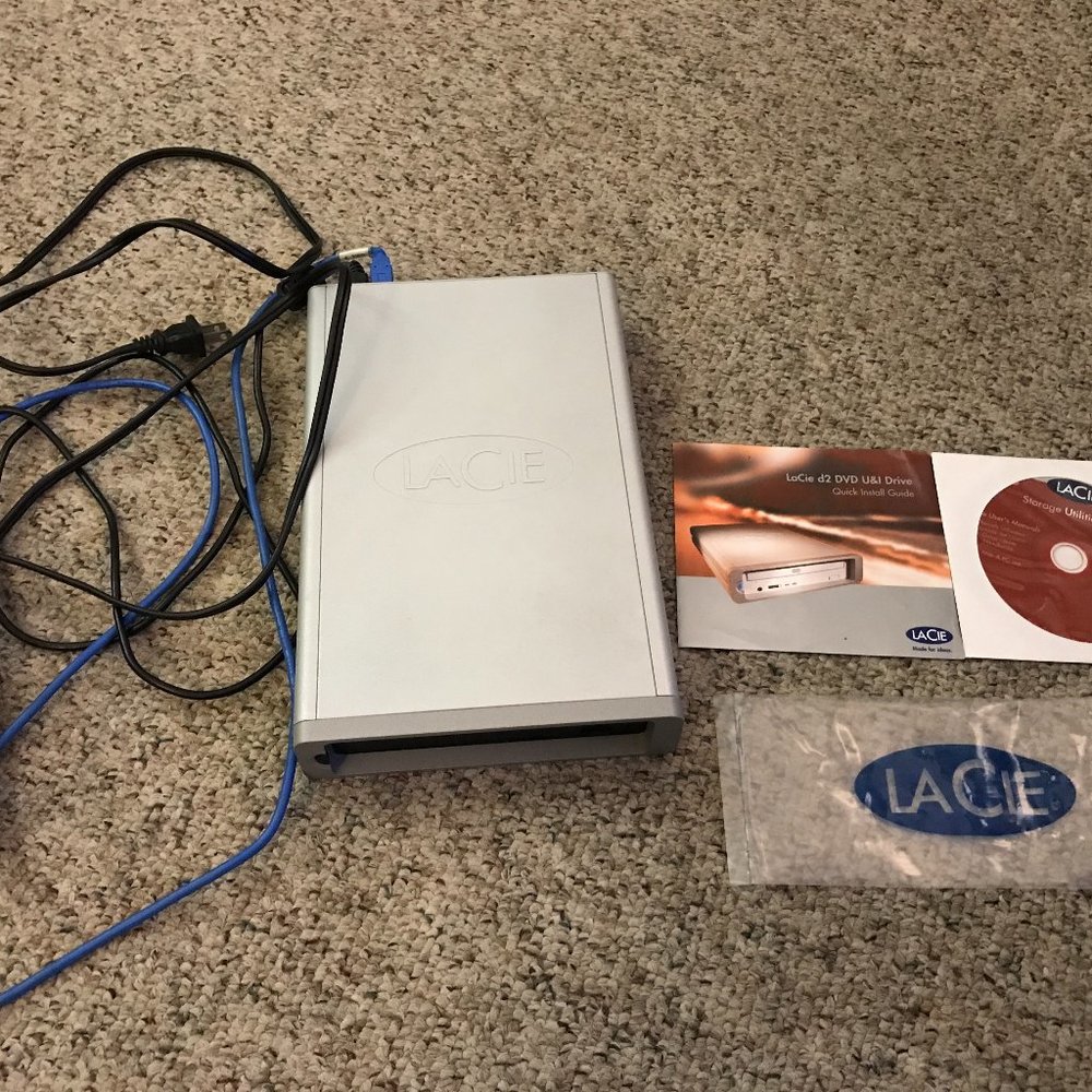 LaCie d2 DVD U&I 300727 External Drive